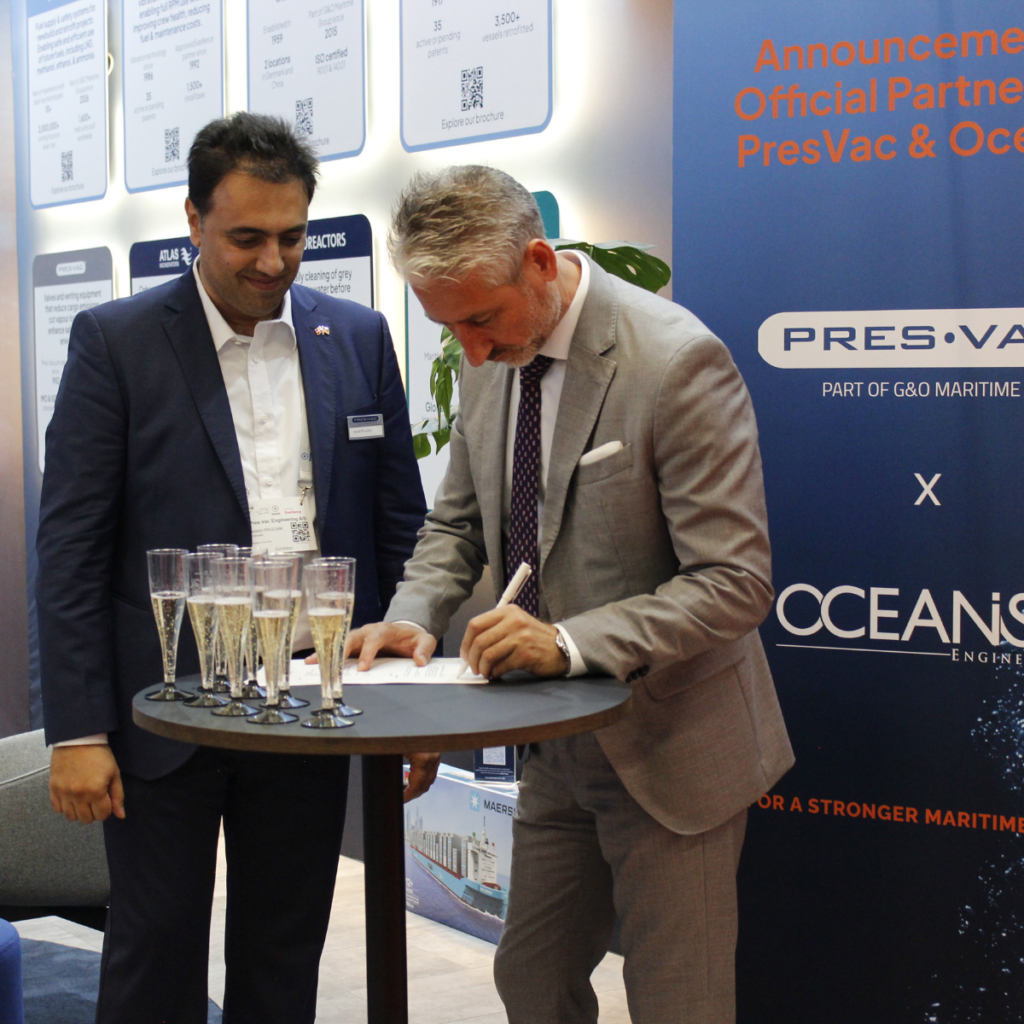 oceanist and Pres-vac signing